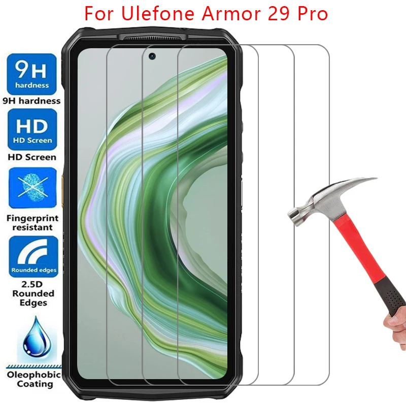 Защитная пленка для экрана ulefone Armor 29 pro, защитное закаленное стекло на броне 29 29pro Armor 29pro 5 г, пленка для телефона, стекло 9 часов