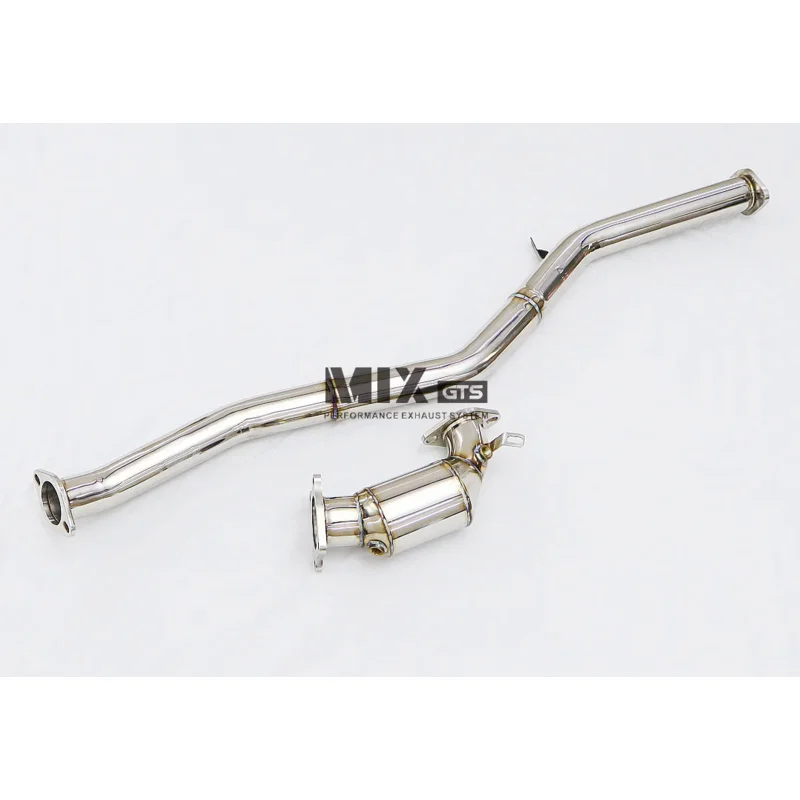 For Subaru Impreza, WRX STI, 2008-14, EJ20, EJ25, 3-inch turbo descent tube with catalyst