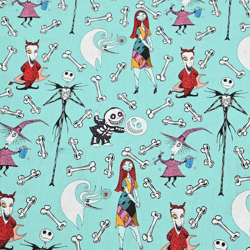 SALE Cartoon Disney Print Cotton Fabric for Sewing Patchwork Handmade DIY Bags Sew Child Clothes Dress Material