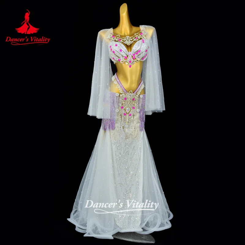 

Oriental Dance Pop Romantic Classic Performance Costume Customized Dancer's Vitality Adult&Teenagers Gala Show Competition Suit