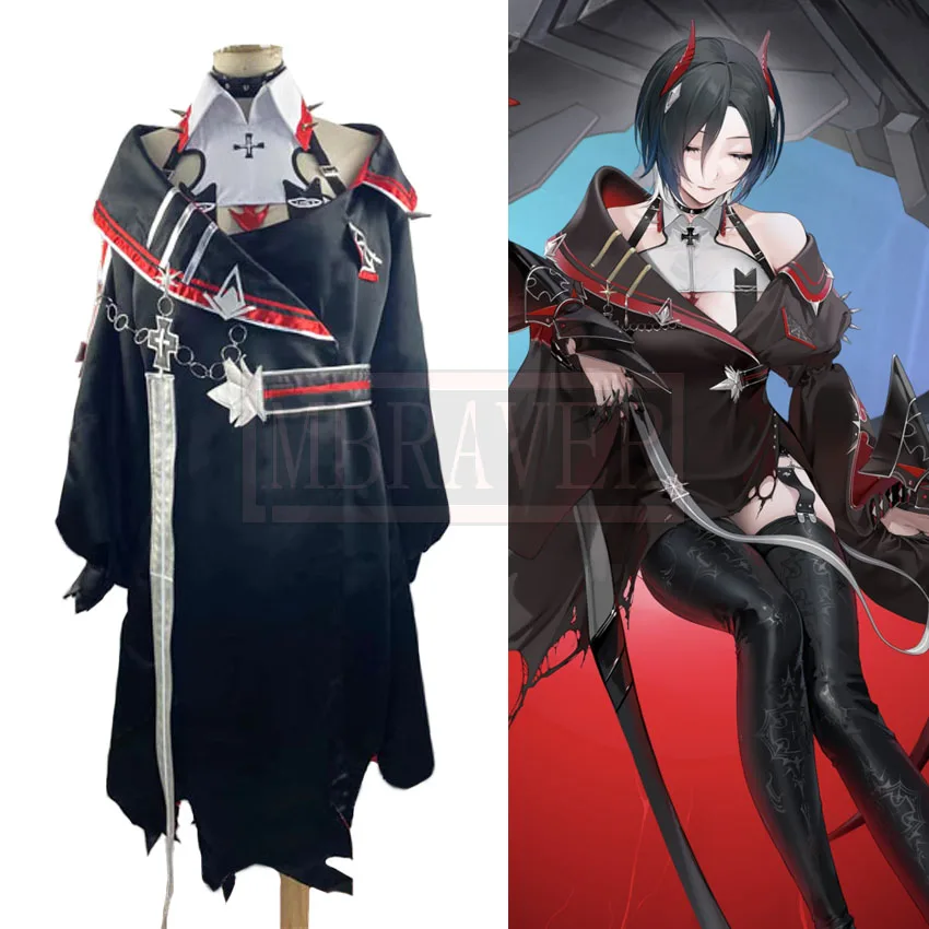 Azur Lane KMS Ulrich von Hutten Cosplay Halloween Party Christmas Style Costume Uniform Custom Made Any Size