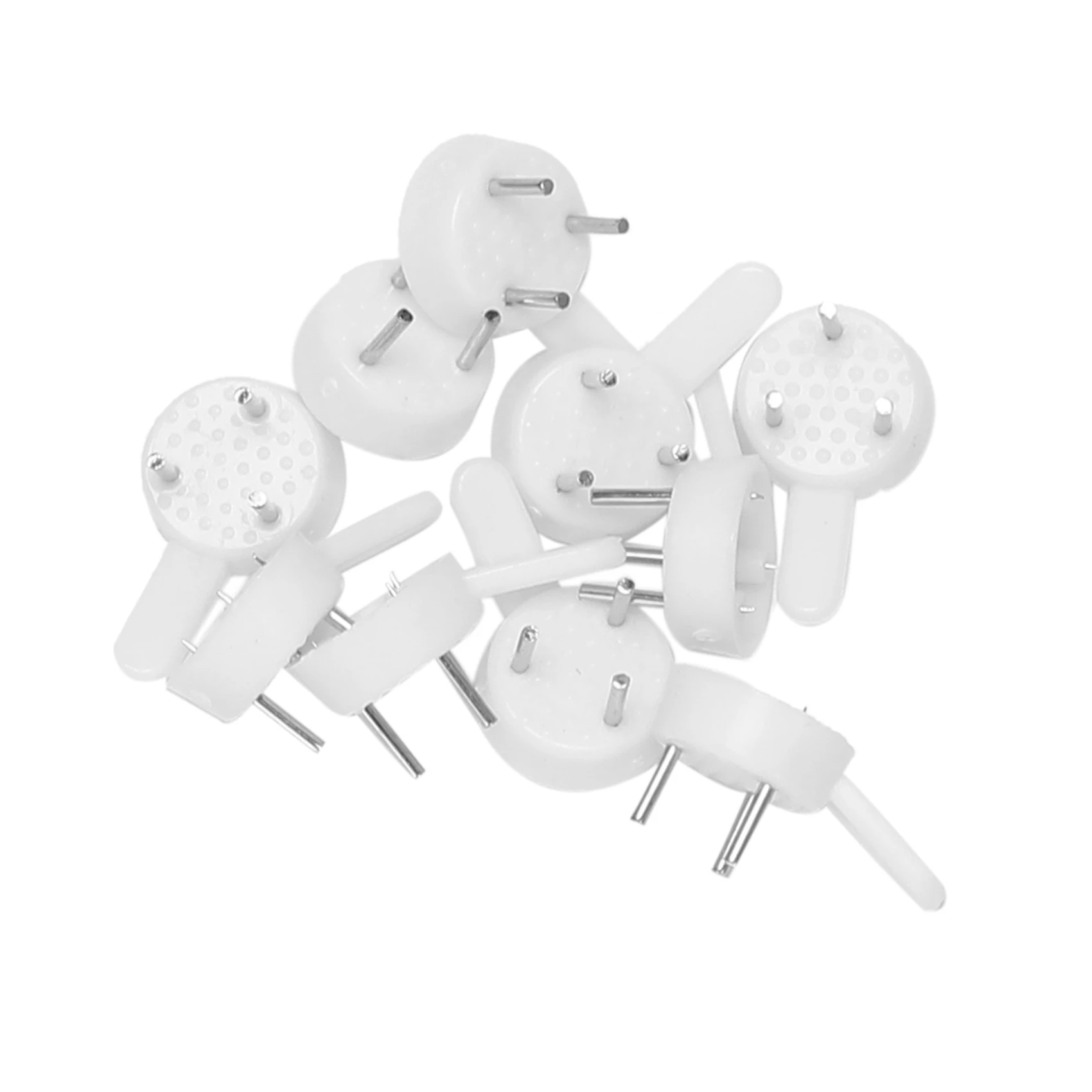 A36T-20 Pack Plate Hangers, 6 Inch Wall Plate Hangers And 20 Pack Wall Hooks, Compatible 5 To 7 Inch Decorative Plates
