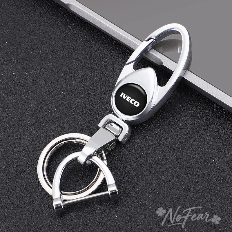 Llavero de metal para motocicleta, accesorio colgante antipérdida para IVECO LOGO DAILY IV V VI Van Daily S-WAY T-WAY X-WAY DAILY 4X4, 1 ud.