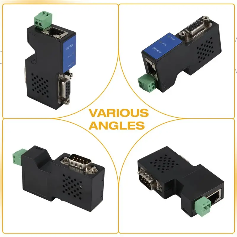 AU61-PPI MPI DP To Ethernet Module For Siemens S7-200 SMART PLC Communication,Modbus Protocol,CP343-1 For ETH-200 Adapter
