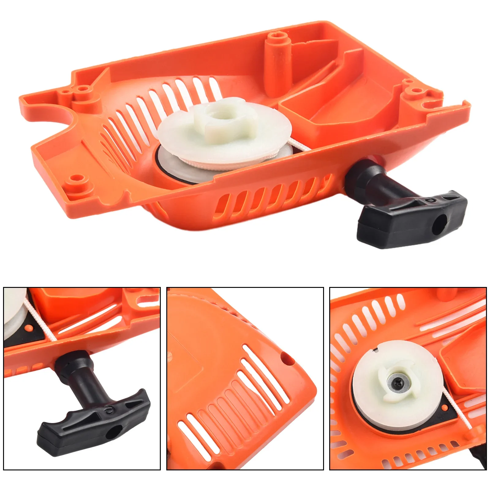 Parti di avviamento a strappo facilmente installate progettate specifiche per seghe a catena cinesi nella gamma di dimensioni del motore disponibili