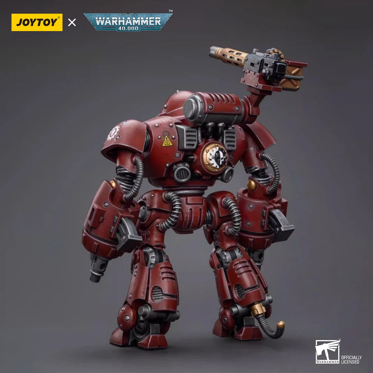 JOYTOY Warhammer 40K Adeptus Mechanicus عمل الشكل كاستيلان روبوت مع المفاصل الثقيلة الفوسفور الناسف المنقولة تمثال اللعب