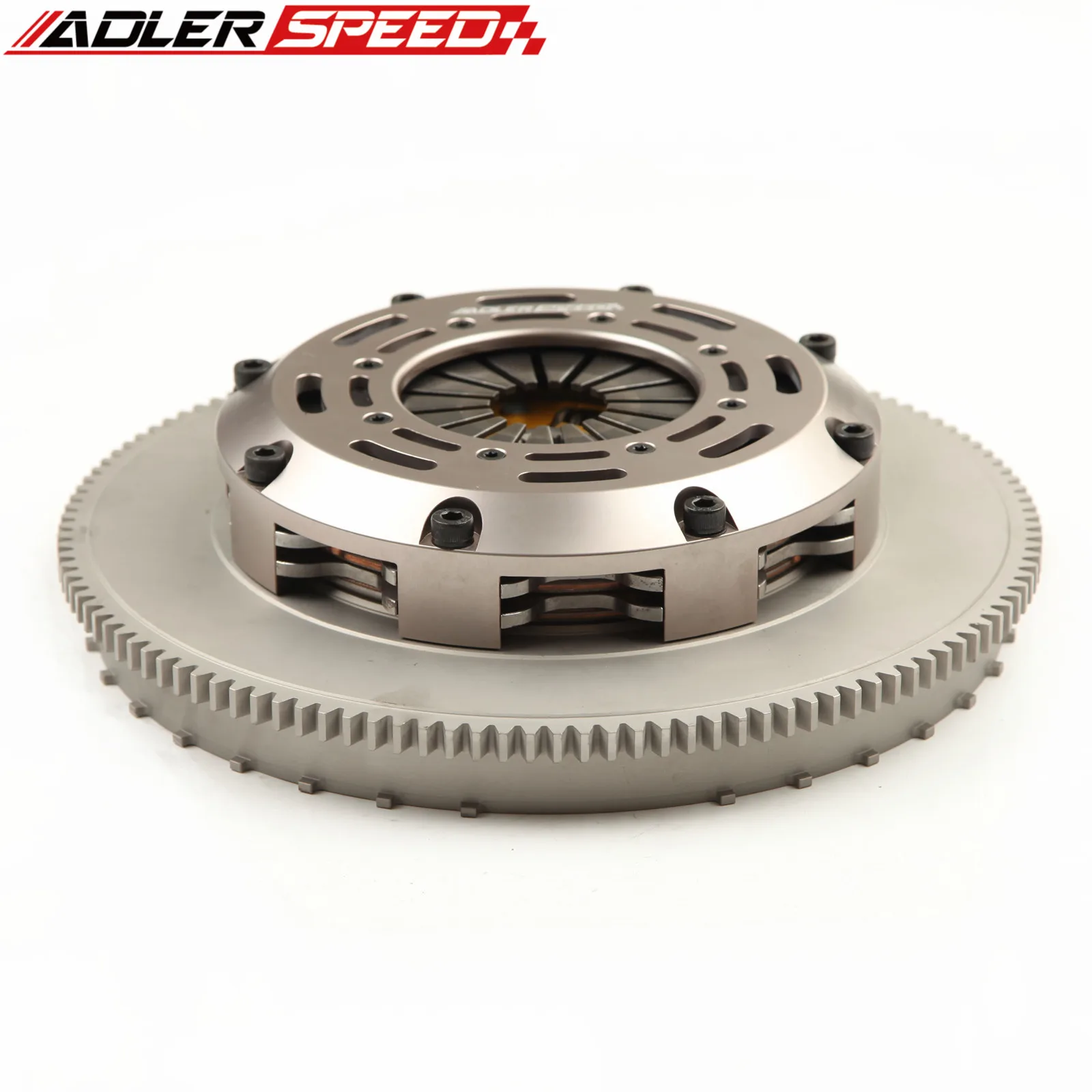 

ADLERSPEED SPRUNG CLUTCH TWIN DISC & FLYWHEEL FOR 07-20 NISSAN 350Z 370Z INFINITI G35 G37