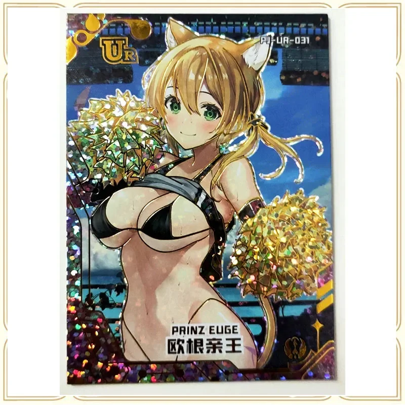 アーミヤダイワスカーレット KMS アニメ女神物語 SSR セクシーなカードプリンツオイゲンコレクションカードのおもちゃ男の子のためのクリスマス誕生日プレゼント