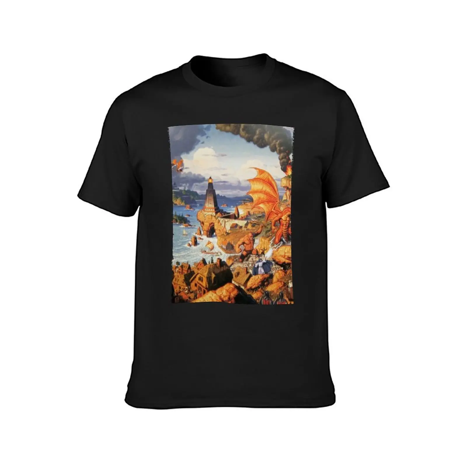 ULTIMA ONLINE T-Shirt Blouse kawaii clothes mens tall t shirts