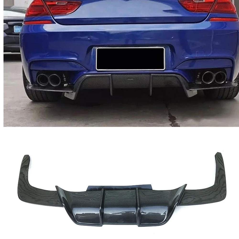 

For BMW 6 Ser F06 F12 F13 M6 2013 2014 2015 2016 2017 2018 Rear Bumper Diffuser Lip Boot Bracket Spoiler Separator