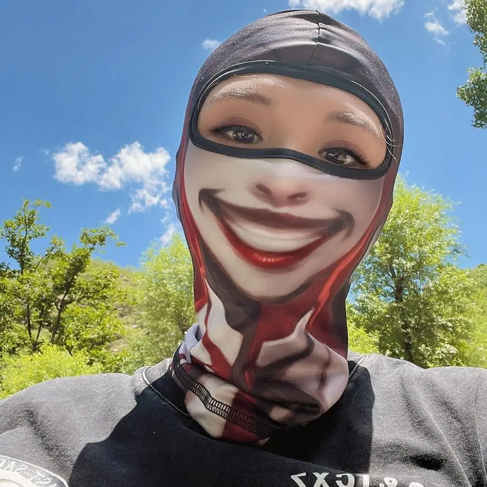 

Балаклава для мотоцикла, дышащая, легкая, быстросохнущая, портативная полнолицевая маска для езды на мотоцикле и велосипеде