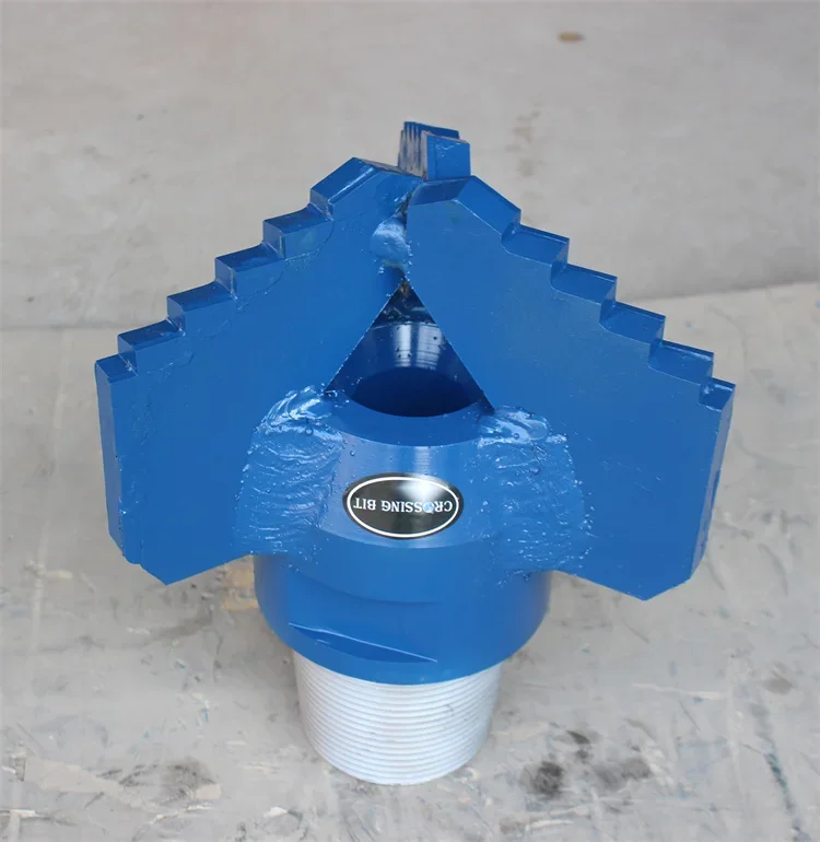 3 wing/4 wing step drag drill bit/pdc  bit for well drilling