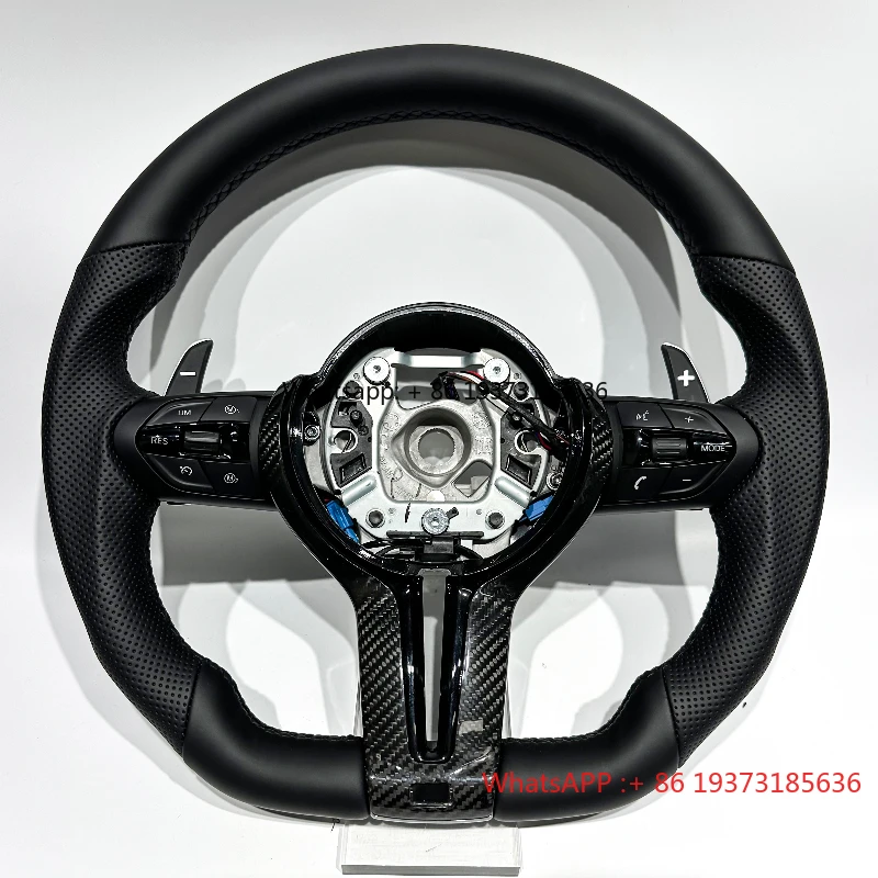 

For BMW M Series F80 F82 F10 F06 F12 F13 F15 F16 F20 F22 F30 F31 F32 F33 F36 E90 E92 E93 Forged Carbon Fiber Steering Wheel
