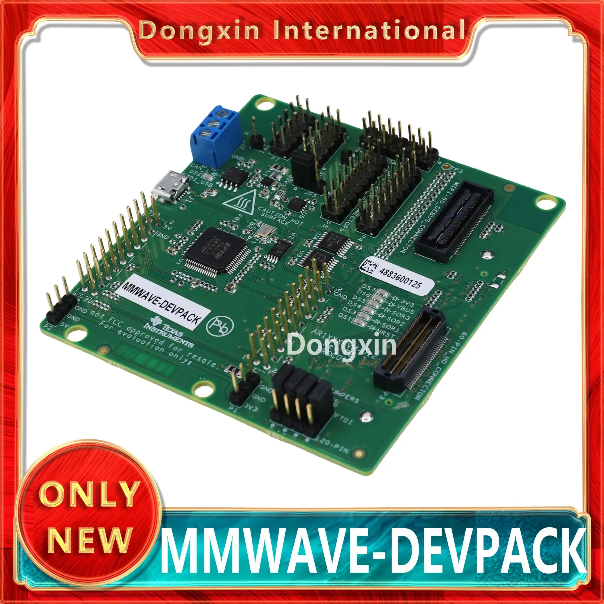 

MMWAVE-DEVPACK 1243BOOST 1443 1642 TSW1400EVM Millimeter wave radar TI