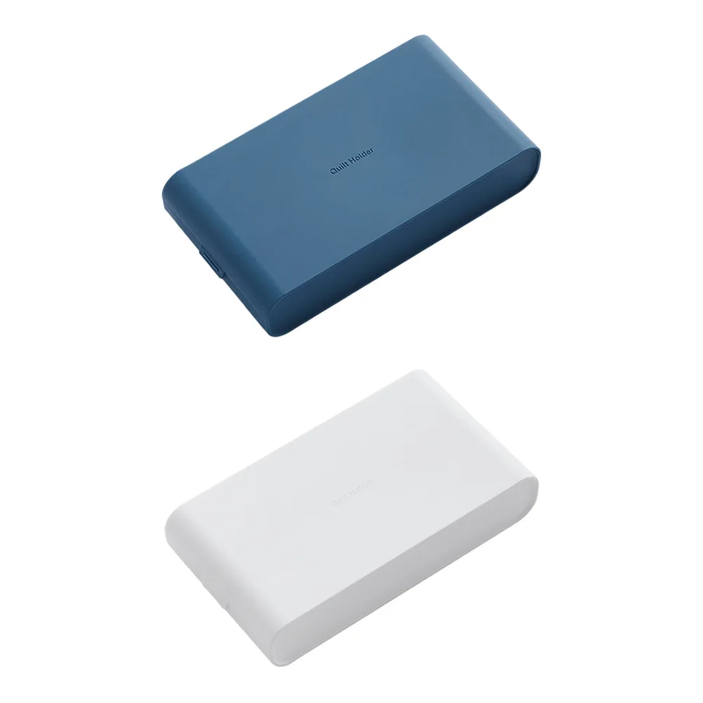 

2pcs Keeper Box Organizer Waterproof Premium Mask Mask Case Container Case Plastic Home Office Bath Tray Container