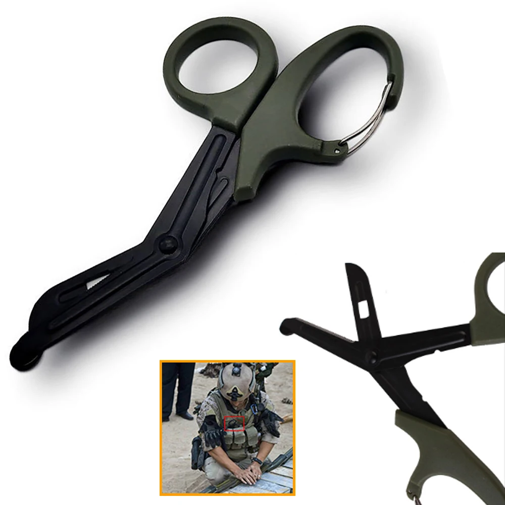 Tactical Trauma Scissors, 7.5' Medical Scissors Nurse First Responder Scissors Nursing Scissors, for Doctors, First Aid Supplies