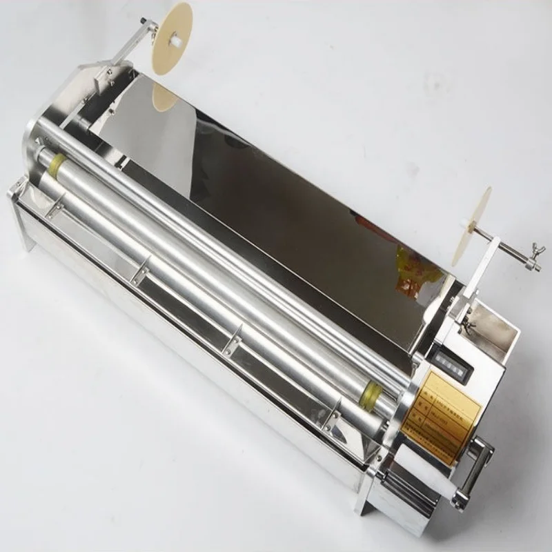 Digital Automatic Wallpaper Gluing Machine Adjustable Paste Coating Thickness Stainless Steel Wall Paper Paste Coater view 2