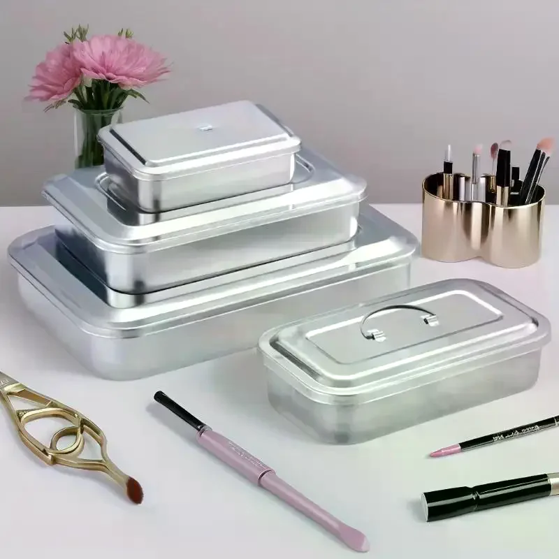 

Dental Tray Surgical Nursing Lid Medical Equipment Steriliser Container For Dentist Storage Box Stainless Steel Instrument