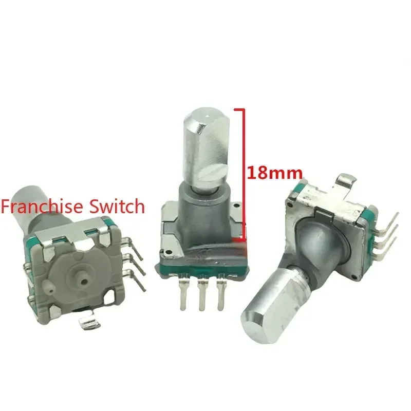 10PCS Encoder EC11 30:15 Pulse 360 Degree Rotation 18 Axis Half  Volume Encoding Switch