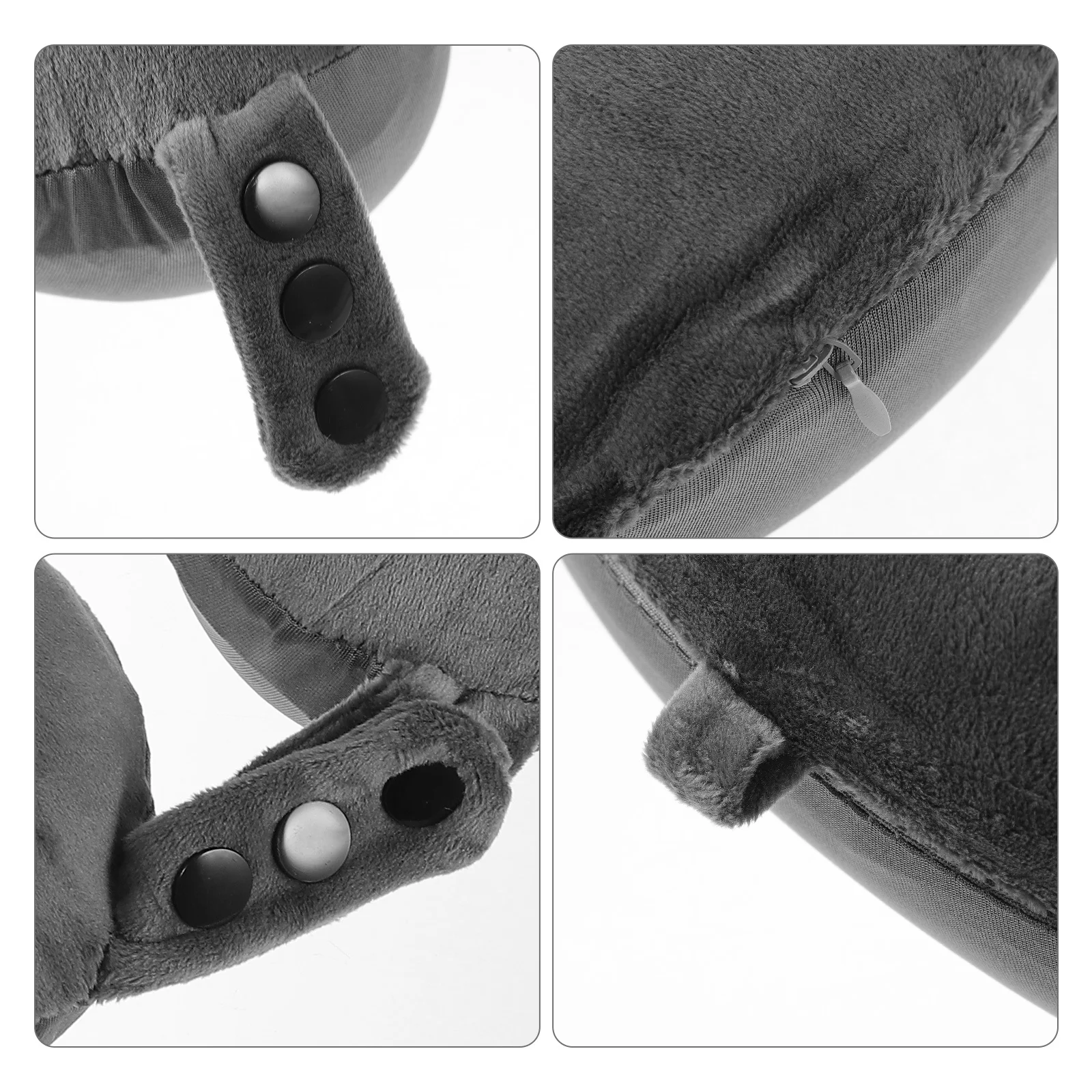 

Memory Foam Cervical Neck Pillow Portable U Shaped Travel Pillow Ergonomic Support for Neck Back Lumbar Office Sleeping Rest Nap