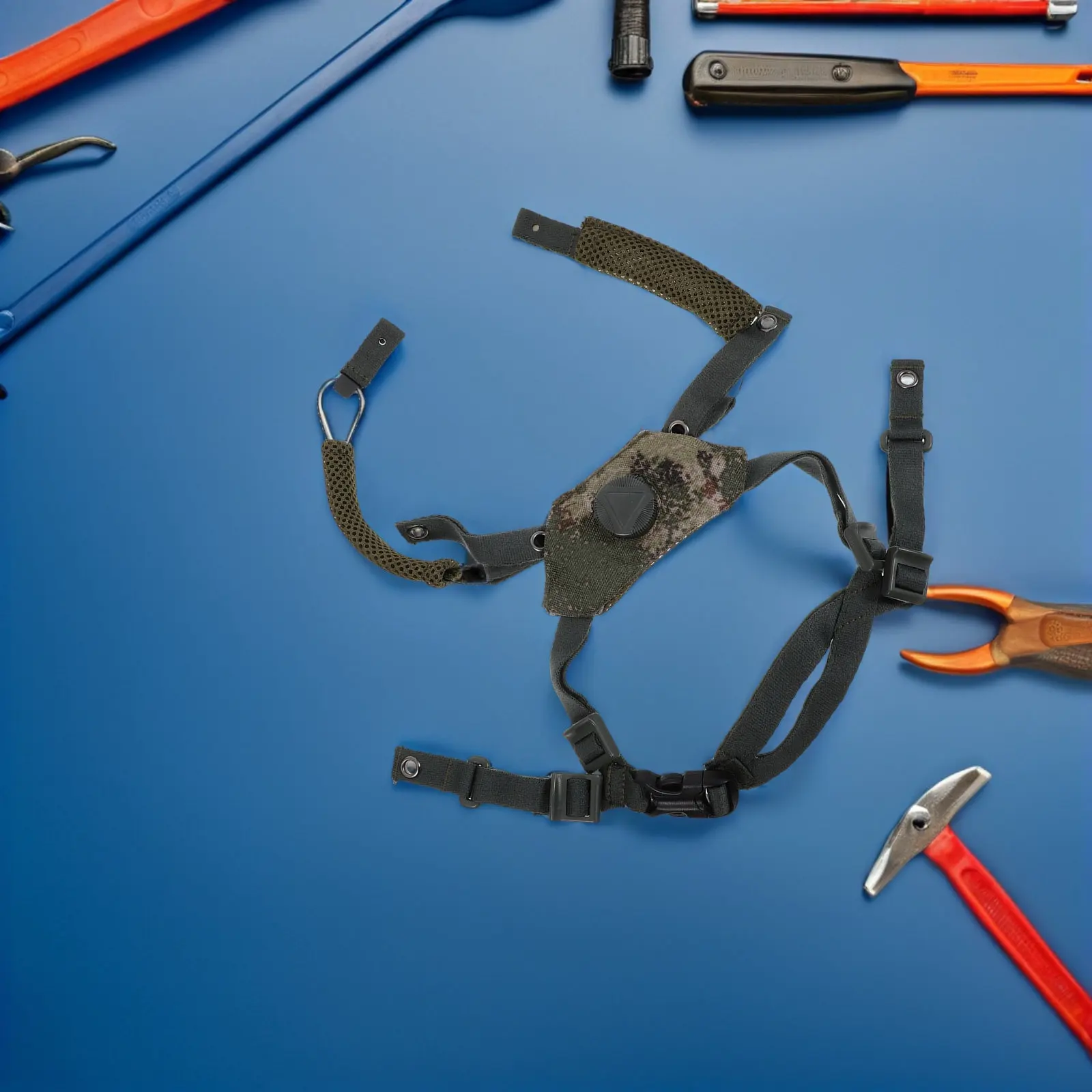 

Сменный ремень для каски с подбородочным упором - высокопрочный регулируемый ремень безопасности для строительства, горнодобывающей промышленности и электромонтажных работ