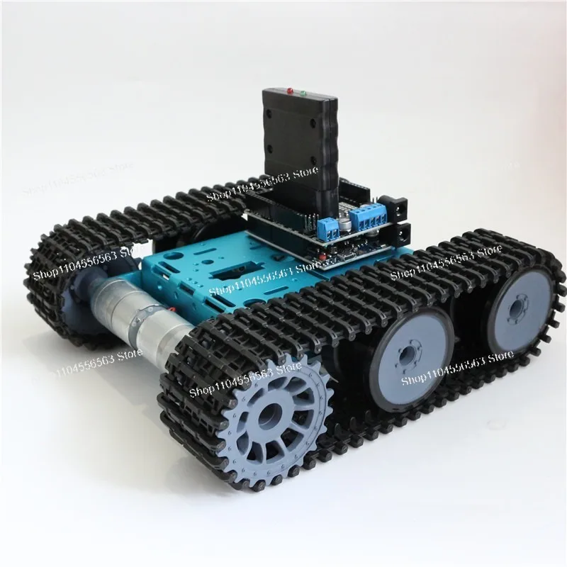 Smart Car Tank Metal Tracked Chassis Frame, DIY Accessories for Maker Experiments & Robot Assembly