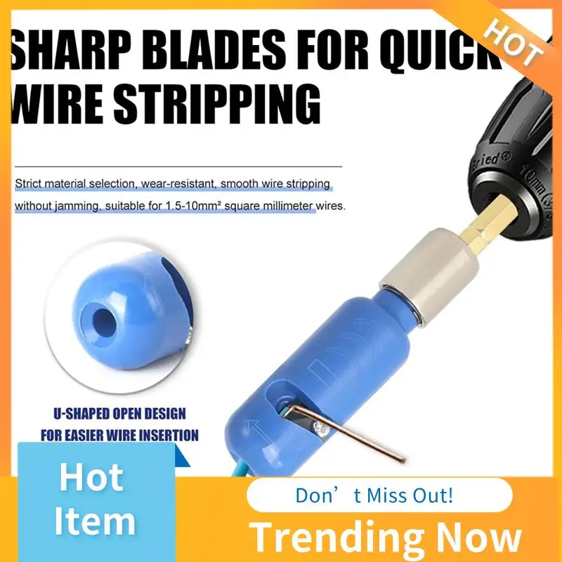 

ABNL Wire Stripping And Twisting Tool Kit With 6 Sizes,Wire Twister Tool For Drill,Wire Stripper For Drill, Perfect Power
