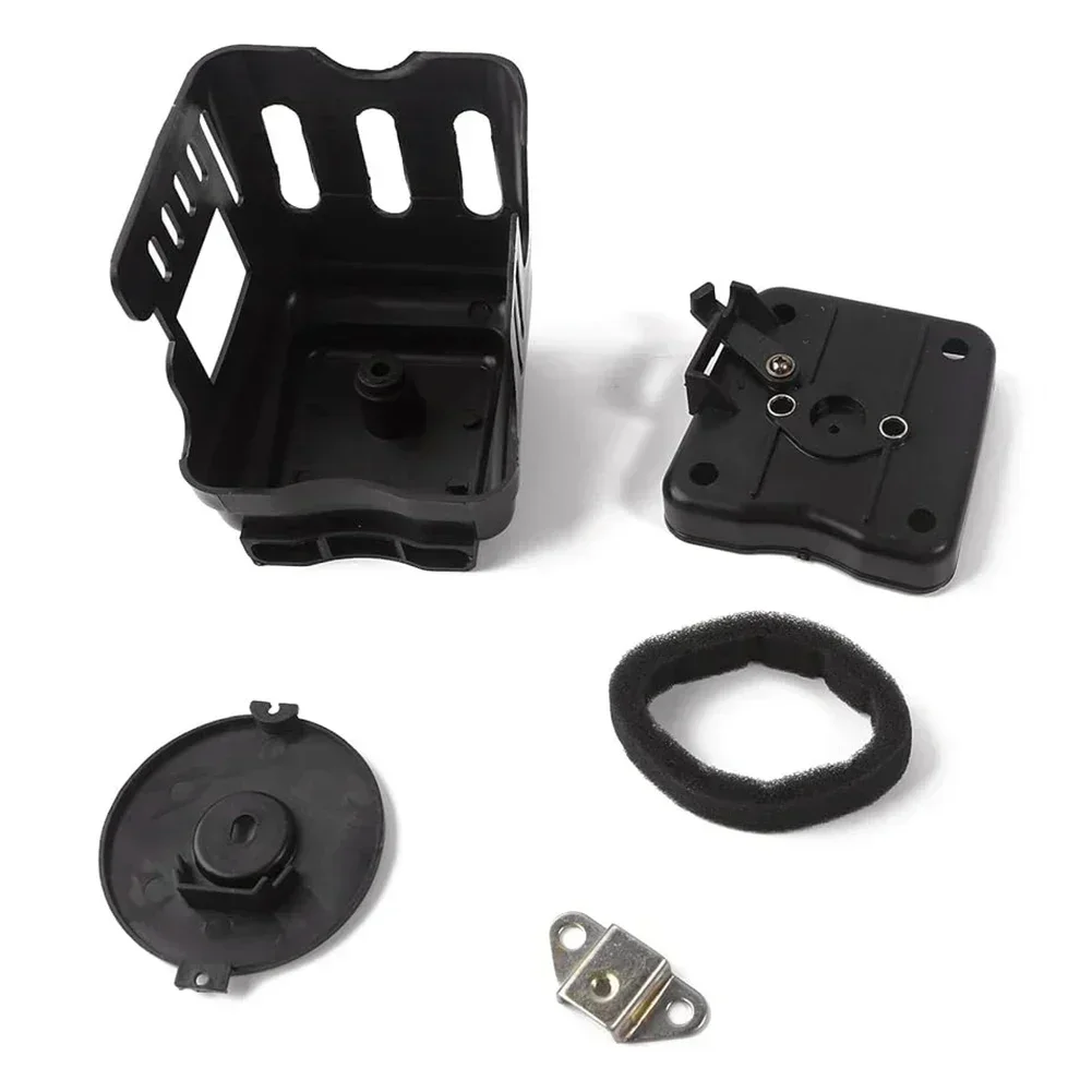 1 conjunto kit de filtro de ar para cortador de grama para cortador de escova bc430 com 43cc, 49cc e 52cc montagem de motor 40-5 44-5 peça de