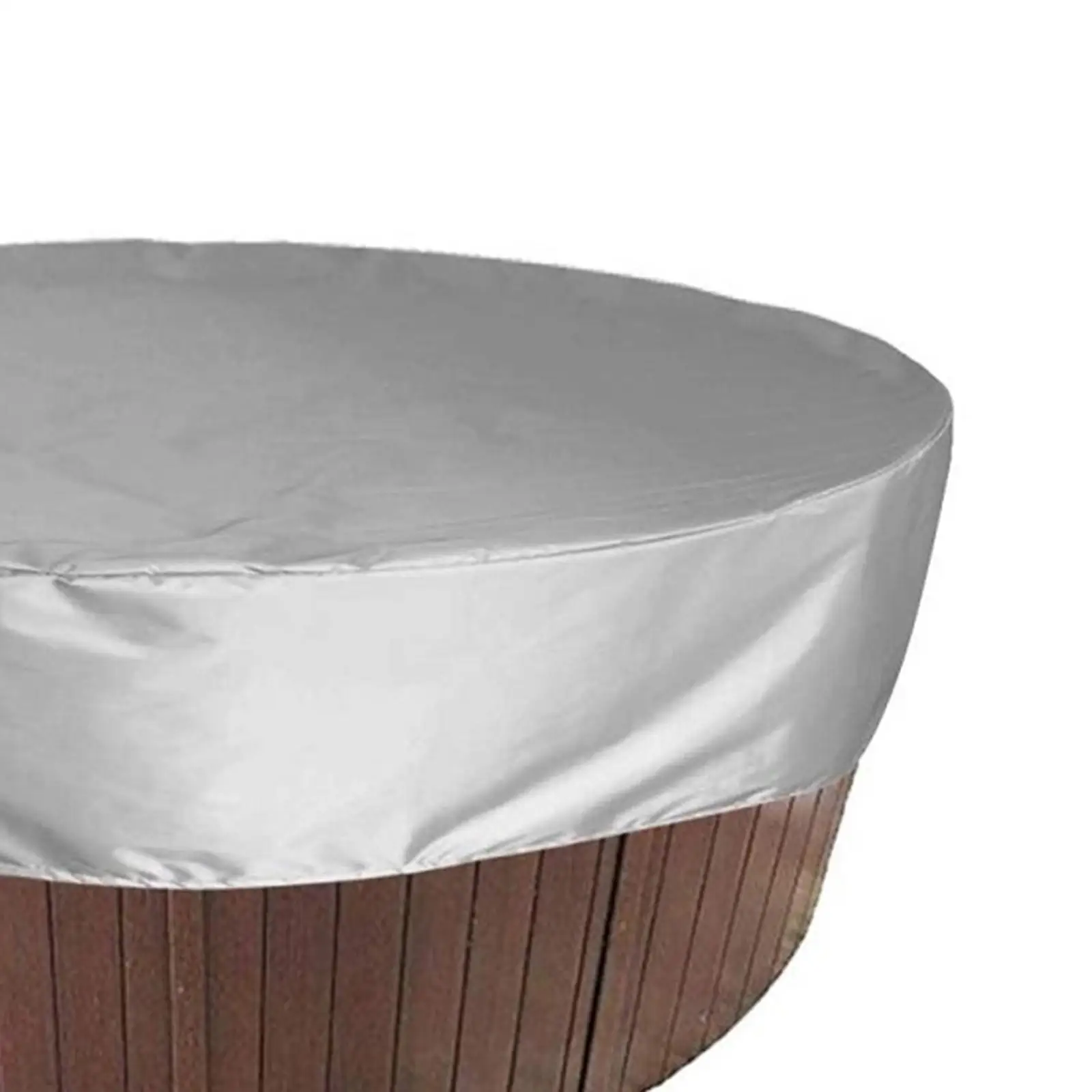 Round Above Ground Pool Cover for Garden SPA Above Ground Pool Dust Cover