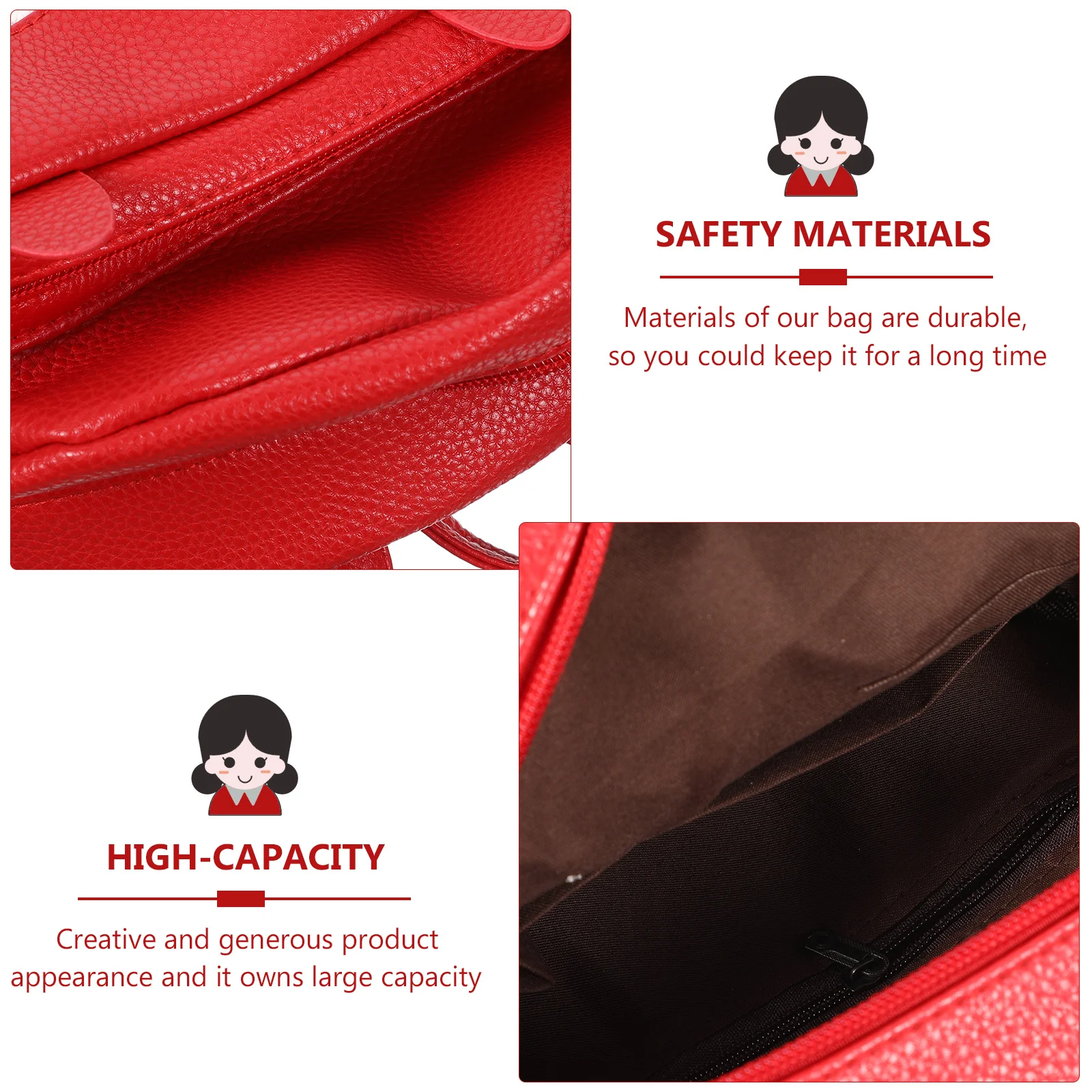 1 قطعة حقيبة ظهر ثعلب صغيرة جميلة مقاومة للماء حقيبة ظهر كاجوال محمولة للطلاب حقيبة تخزين عصرية حقيبة كتب مدرسية إبداعية