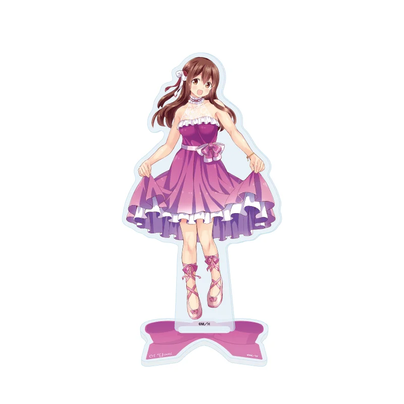 Anime Tamayomi Acrylic Stand Figure Keychain 15cm Yomi Takeda Tamaki Yamazaki Baseball Uniform Girls Tabletop Model Ornament