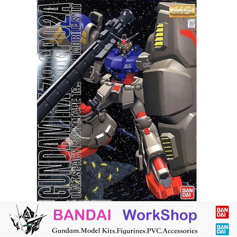 

Bandai 1/100 MG RX-78 GP02AAction Figure Assembly Model Kit Collectible Gifts