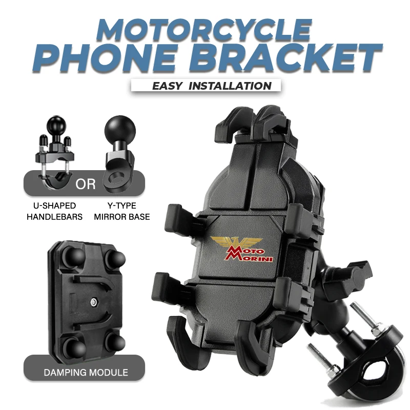 Motorcycle Mobile Phone Holder GPS Navigation Mount Bracket For Moto Morini Seiemmezzo STR SCR Corsaro ZZ ZT Accessories