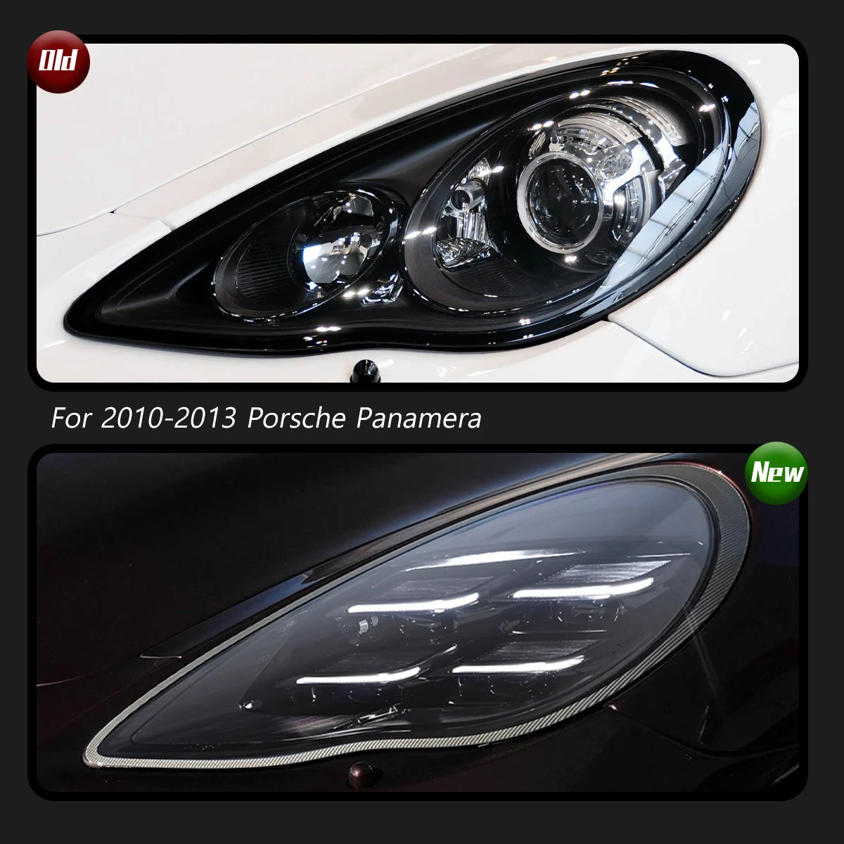 

TYPY новые светодиодные автомобильные фары для Porsche Panamera, фары 2010-2013, сигналы, автоаксессуары, дневные ходовые огни