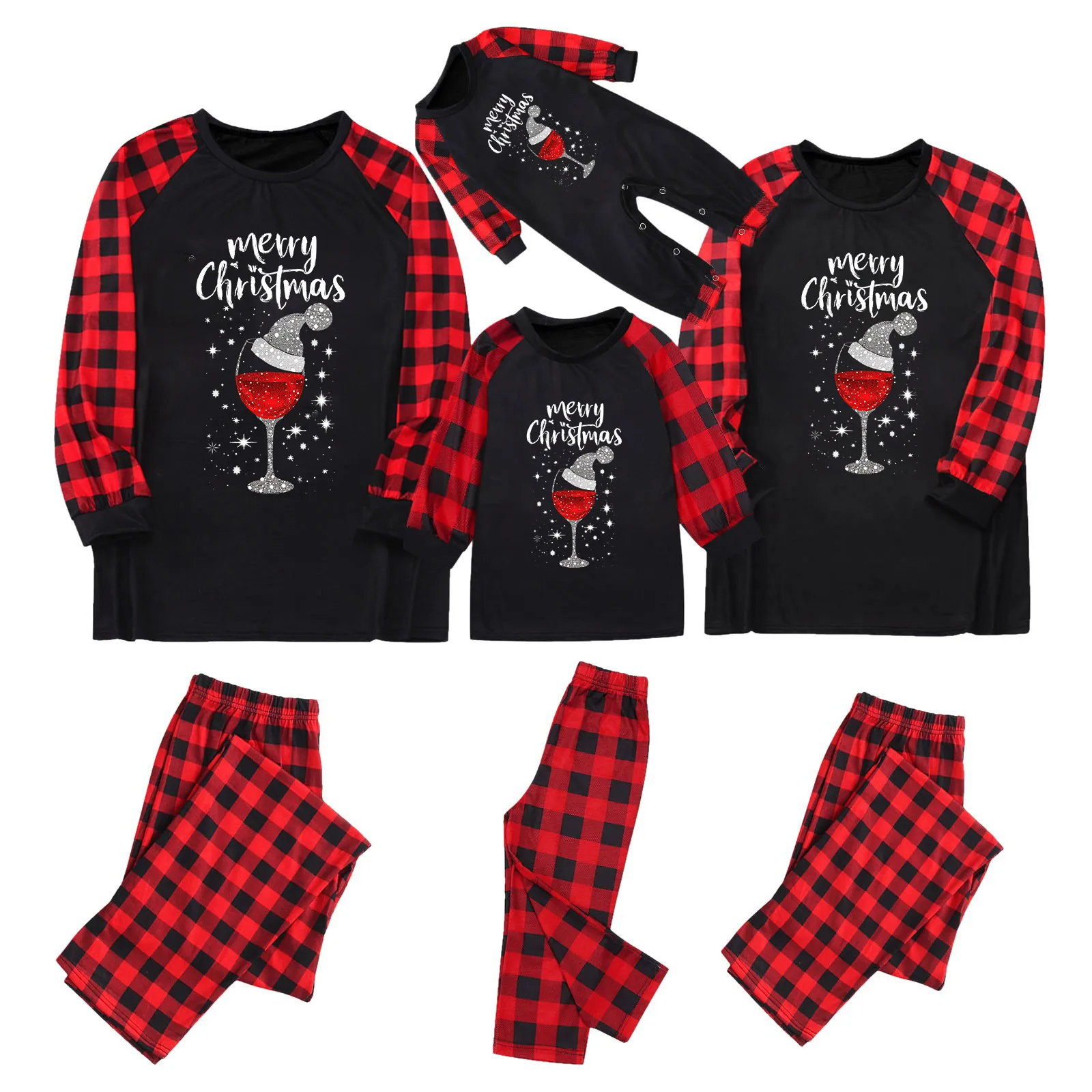 

Christmas Pyjamas Family Set Pyjamas Christmas Partner Women Men Children Christmas Pajamas Family Set Matching Christmas Bear