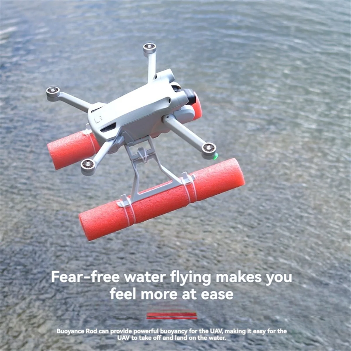مجموعة أدوات تعويم انزلاقية قابلة للطي لمعدات الهبوط المائية بدون طيار Mini 3 PRO على ملحقات معدات التدريب على المياه