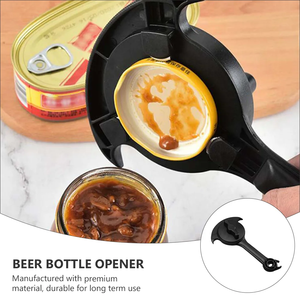 

Can Opener Bottle Opener Portable Lid Remover ABS 2B13 Multifunctional Kitchen Gadget Home Bar Restaurant Manual Tool