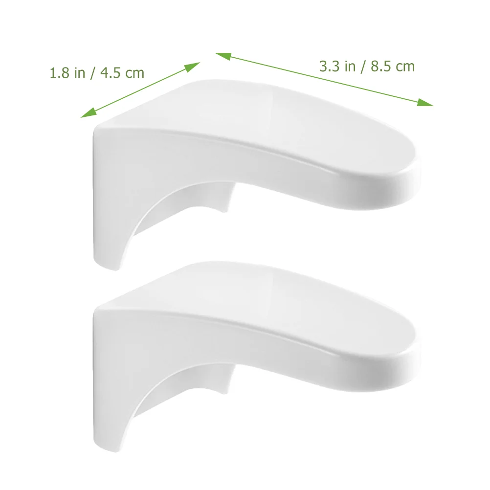 2 Pcs Magnetic Soap Holder Kitchen Wall Mounted Wall-mounted Rack for Shower Abs Draining Case
