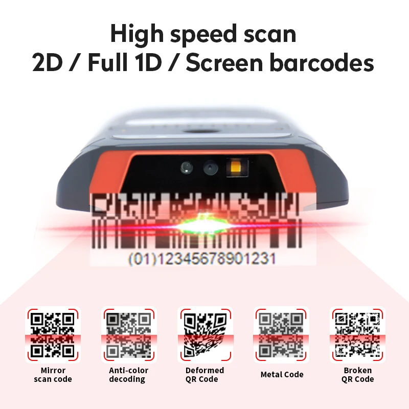 Industrial 1D 2D QR Barcode Scanner  HC-PDA Z1