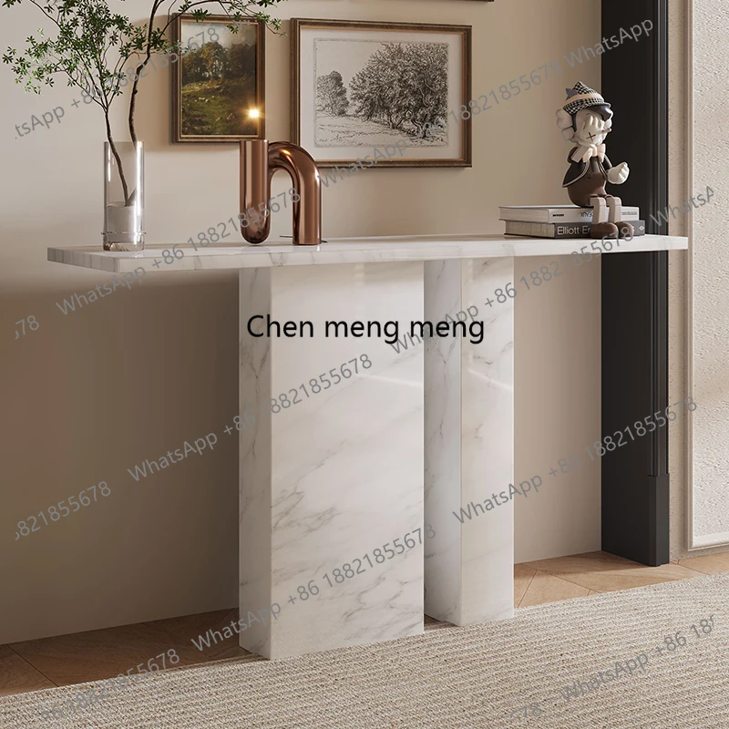 

Italian Style Console Tables Hallway Entryway Design Simple Console Tables Modern Luxury Console Meuble Living Room Furniture