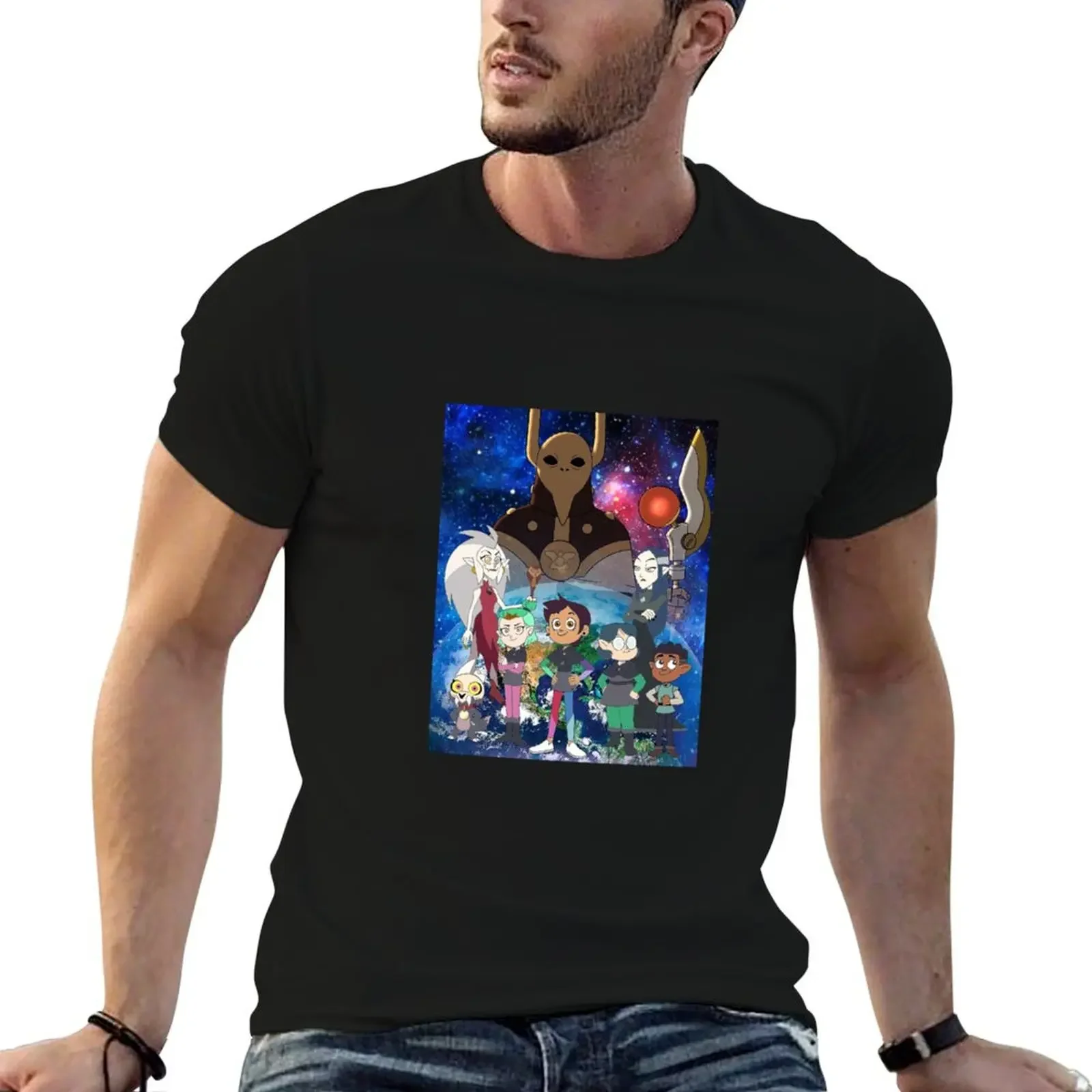 

The Heroes & Villains of Owl House T-Shirt custom t shirt Funny t-shirt black t-shirts for men