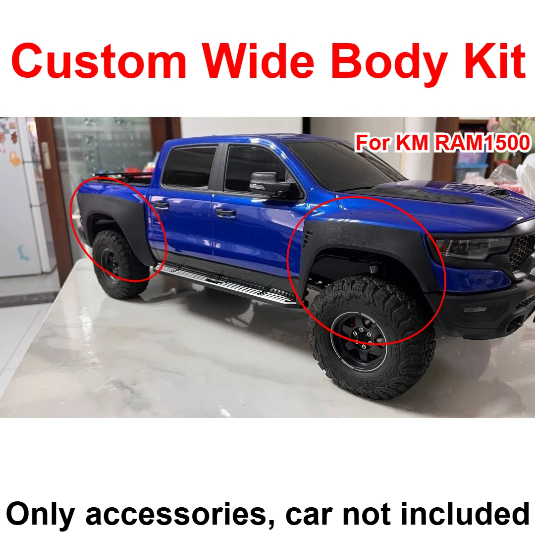 3D Printing Widebody Kit - 1/8 RC Pickup Car For KM