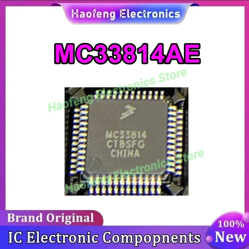 

MC33814AE MC33814 LQFP-48 IC chipset New in stock