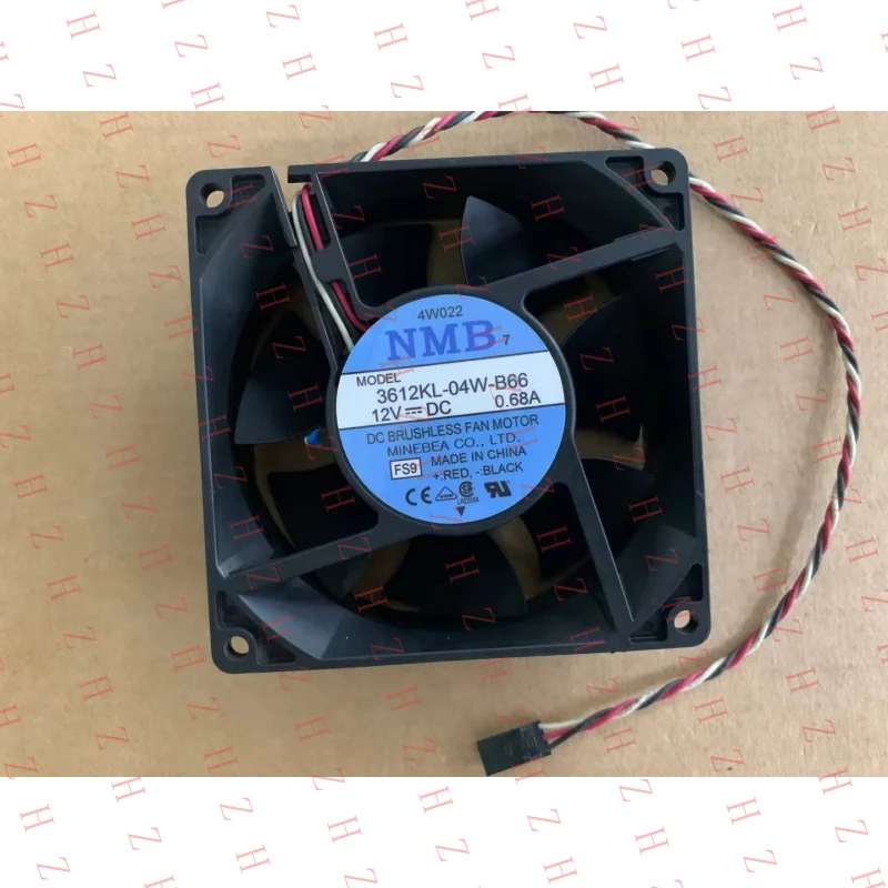 

Вентилятор охлаждения NMB P+ 1 шт., бесщеточный двигатель постоянного тока 3612KL-04W-B66, 12В 0.68А, 92x32мм