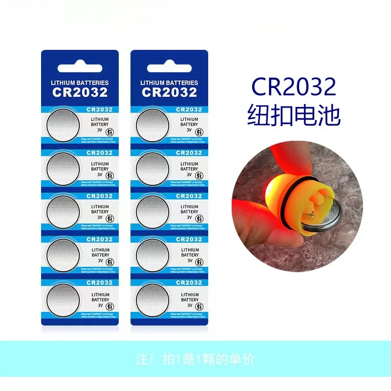 100~10pcs PCS CR2032 CR 2032 Button Battery 3V Lithium Battery For Watch Toy Calculator Car Remote Control Button Coin Cell 2025