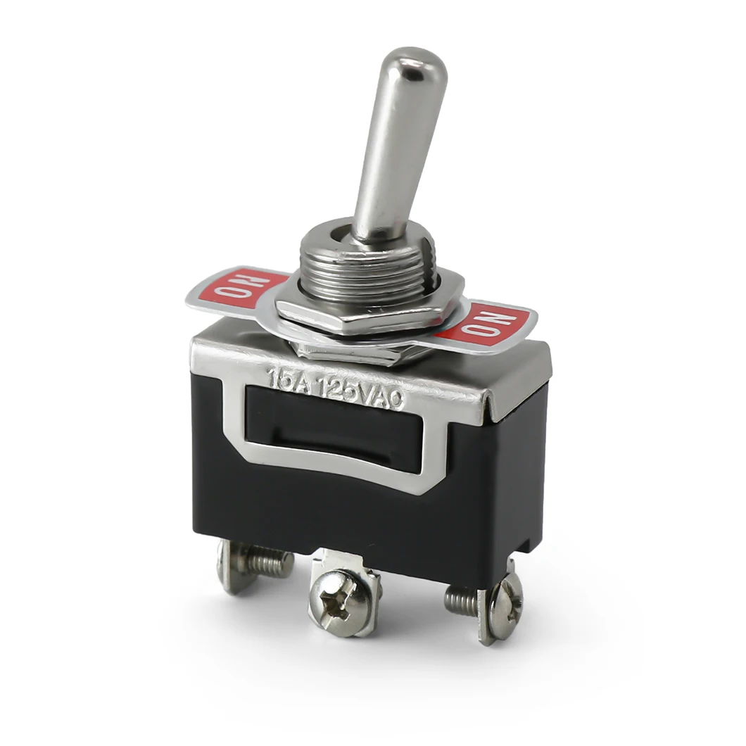 ABILKEEN KN3(C)-101 KN3(C)-102 KN3(C)-103 M12 Toggle Switch ON-ON/ON-OFF/ON-OFF-ON 2/3Position Latching Rocker Toggle Switch image 3