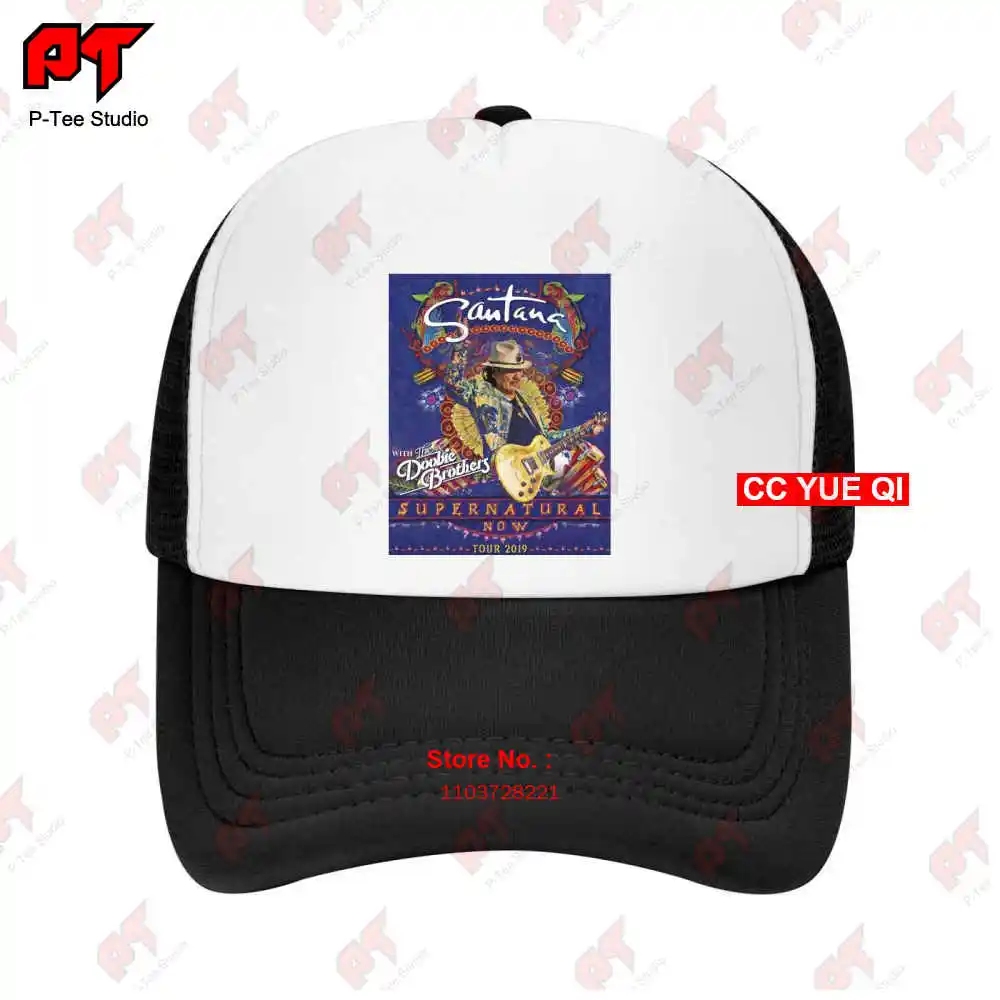 7469-Carlos Santana Tour 2019 Baseball Caps Truck Cap MNVW