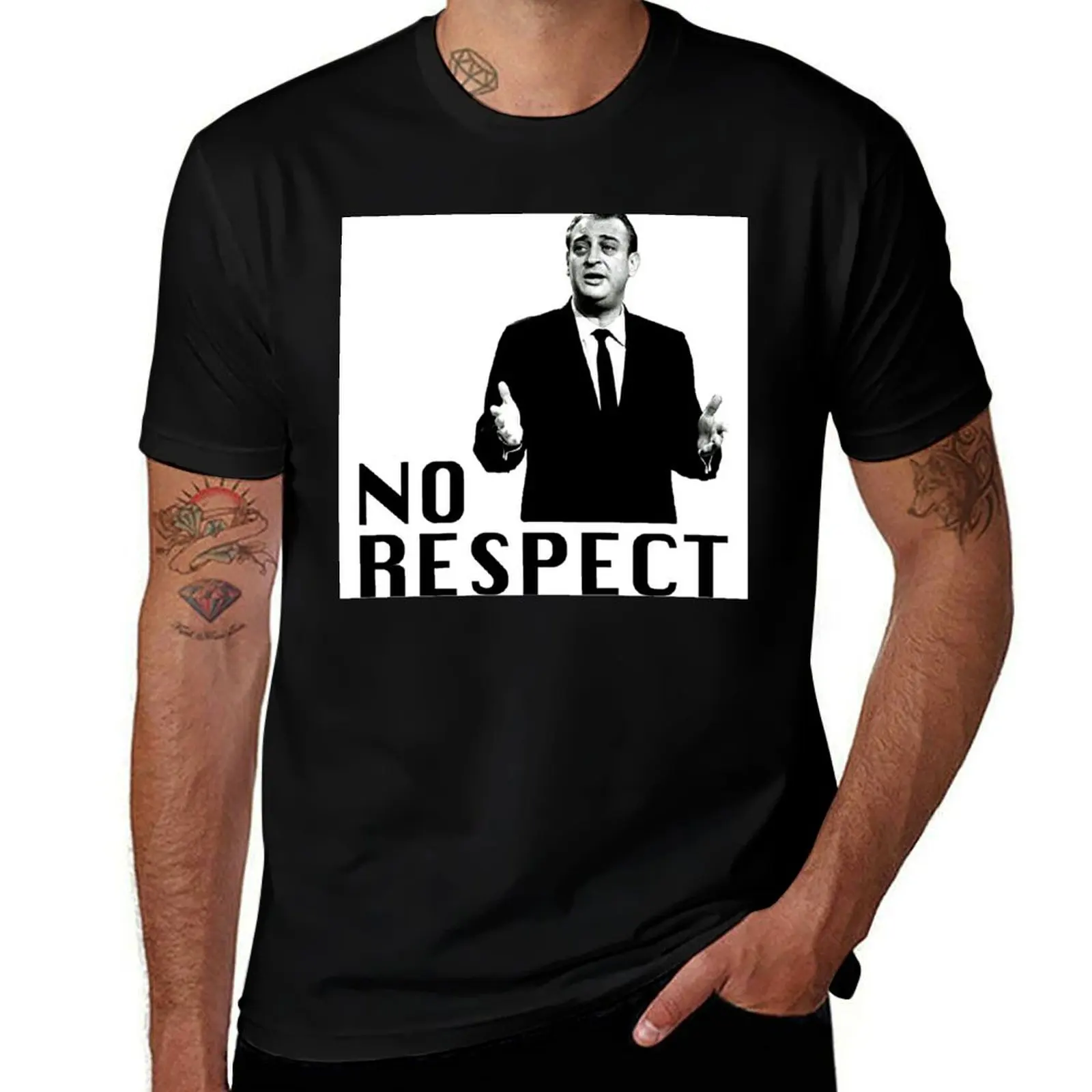 

Rodney Dangerfield No Respect 1 T-Shirt Gym Wear Breathable Short Sleeve Tee