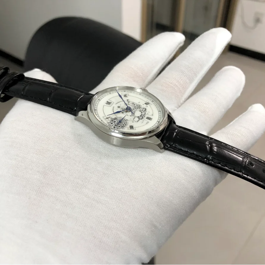Reloj GEERVO de 41 mm sin logo - Minute Repeater Watch reseña y precio