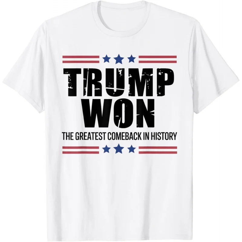 2024 Trump Won Greatest Comeback In History T-Shirt